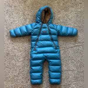 Patagonia Hi-Loft Down Bunting- size 6-12months